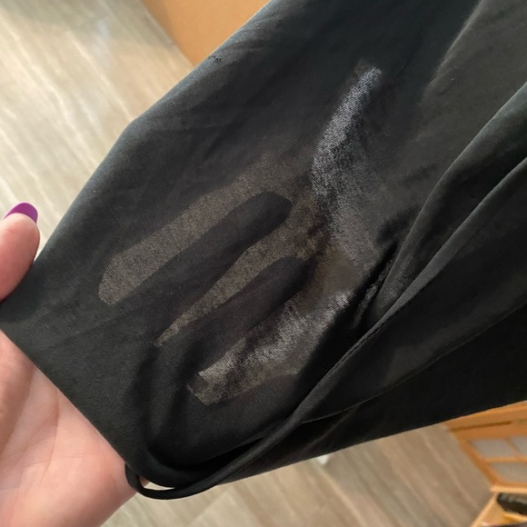 B.P. BP Brass Plum Black High Neck Halter Tank Top Stretch Nordstrom Flowy XS - Picture 5 of 5